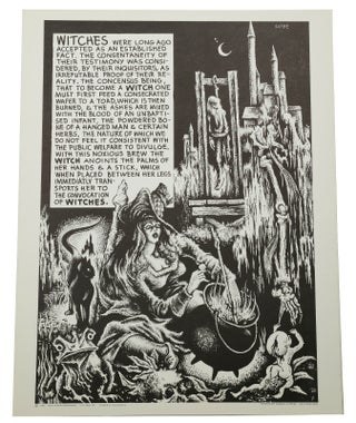 Item #140939118 Original "Witches" poster from the Weirdisms series. Lee Brown Coye