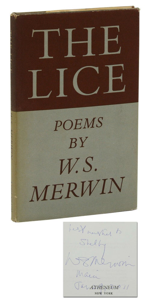 Item #140939119 The Lice. W. S. Merwin.