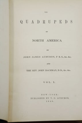 The Quadrupeds of North America