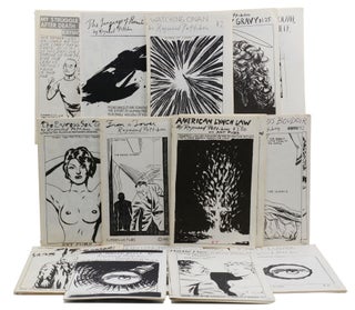 Item #140939215 A collection of 21 artist's books by Raymond Pettibon. Raymond Pettibon, Nelson...