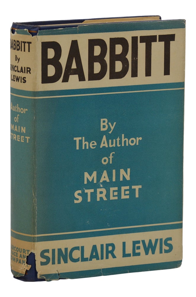 Item #140939222 Babbitt. Sinclair Lewis.