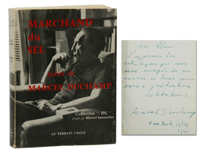 Item #140939327 Marchand du sel. Marcel Duchamp, Michel Sanouillet, Poupard-Lieussou, Bibliography.