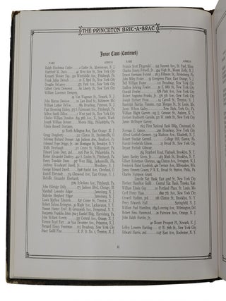 The Princeton Bric-A-Brac, Volume XLI