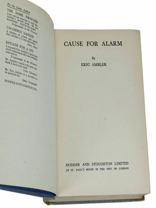 Cause for Alarm
