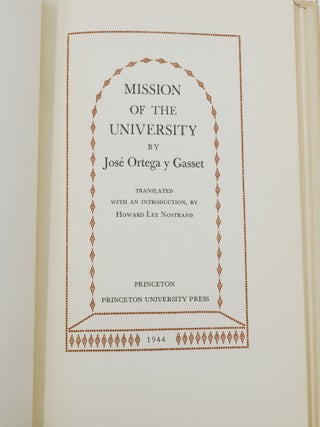Mission of the University