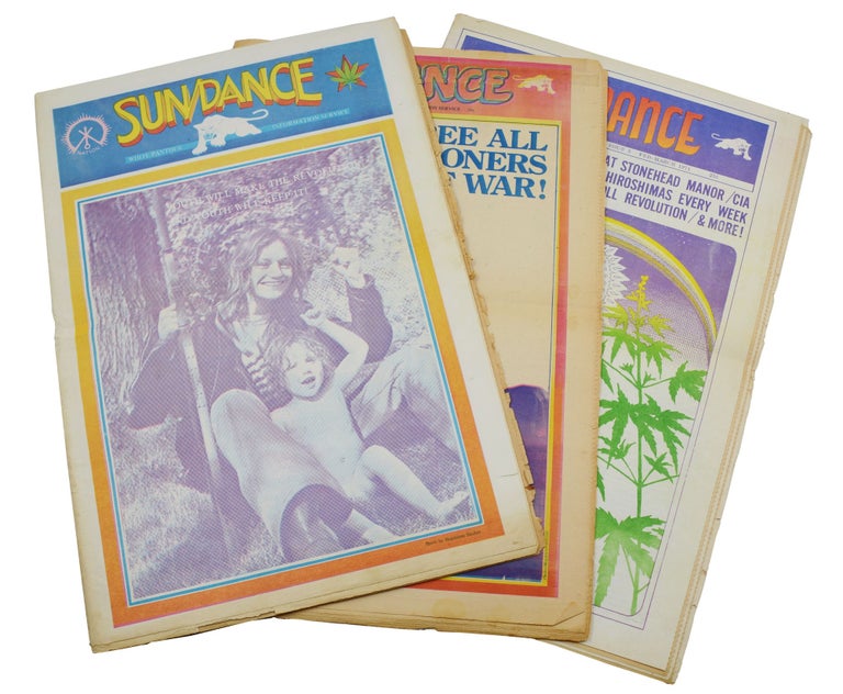 Item #140939504 Sun/Dance: White Panther Information Service (Issues 1-3, Complete). White Panther Information Service, John Sinclair.