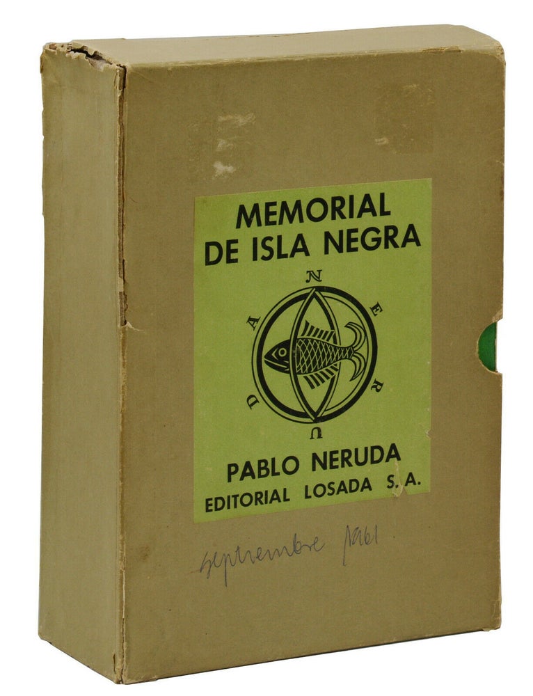Item #140939530 Memorial de Isla Negra. Pablo Neruda.