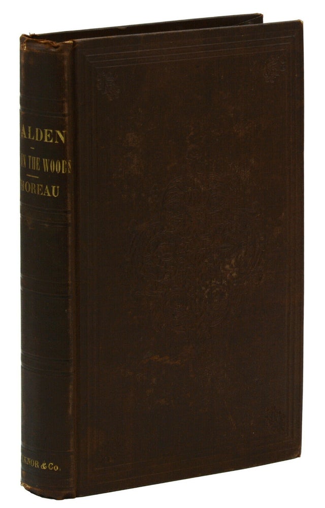 Item #140939540 Walden, or Life in the Woods. Henry David Thoreau.