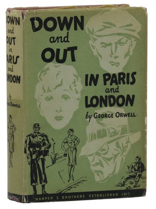 Item #140939547 Down and Out in Paris and London. George Orwell