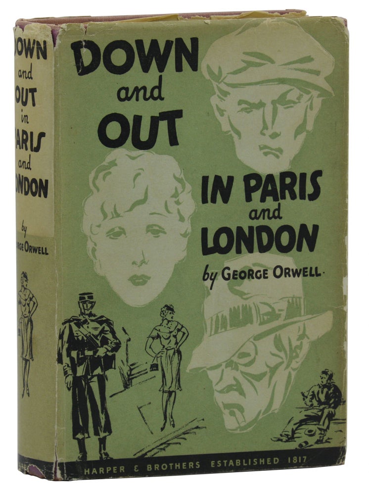 Item #140939547 Down and Out in Paris and London. George Orwell.