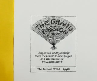 The Grand Passion & The Doleful Domesticity