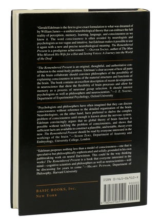 The Remembered Present: A Biological Theory of Consciousness