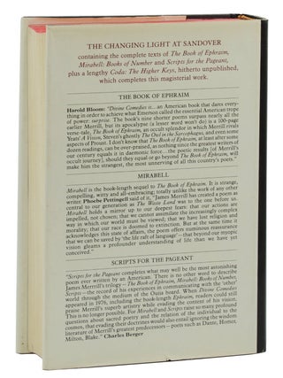 The Changing Light at Sandover: Including the whole of The Book of Ephraim, Mirabell's Books of Number, Scripts for the Pageant and a new coda, The Higher Keys