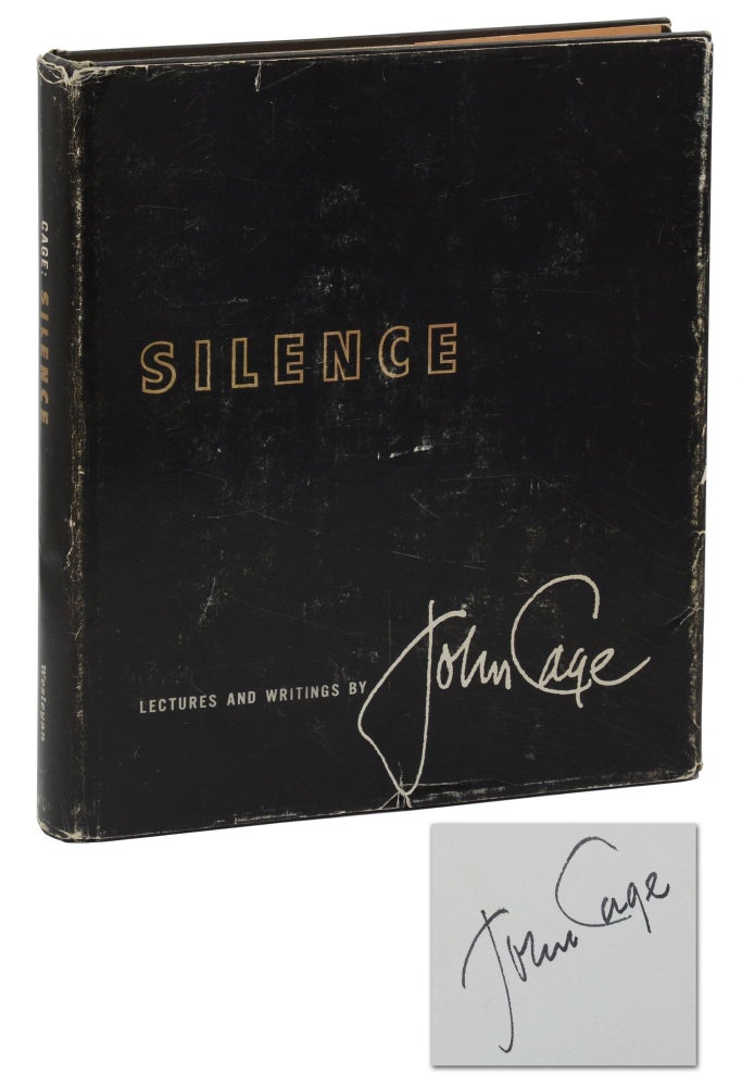 Item #140939746 Silence: Lectures and Writings (Ihab Hassan's Copy). John Cage.