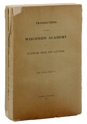 "Legends of Paul Bunyan, Lumberjack" in Transactions of the Wisconsin Academy of Sciences, Arts, and Letters, Vol. XVIII, Parts 1 & 2