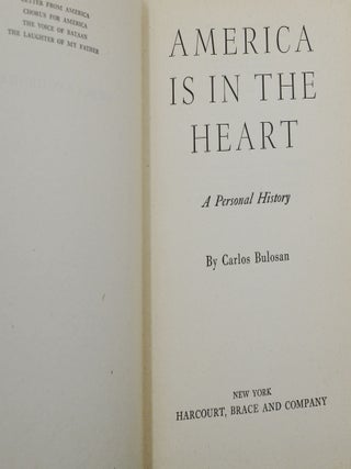 America is in the Heart: A Personal History