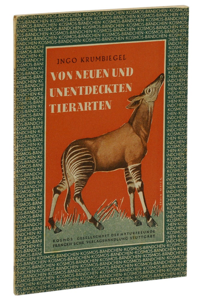 Item #140939793 Von neuen und unentdeckten tierarten (On New and Undiscovered Animal Species). Ingo Krumbiegel.