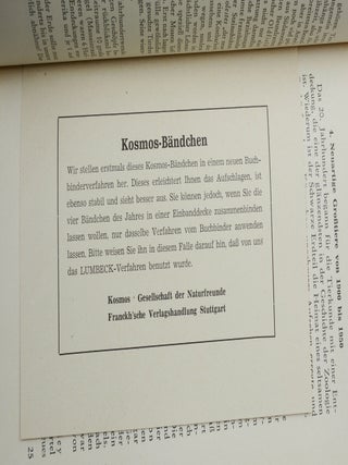 Von neuen und unentdeckten tierarten (On New and Undiscovered Animal Species)