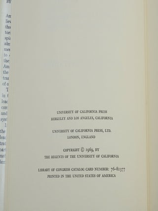 The Idea of a Party System: The Rise of Legitimate Opposition in the United States, 1780-1840