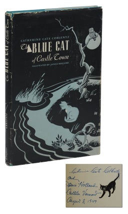 Item #140939932 The Blue Cat of Castle Town. Catherine Cate Coblentz, Janice Holland, Illustrations