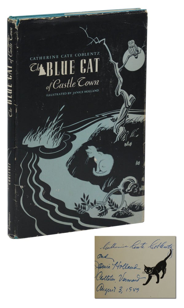 Item #140939932 The Blue Cat of Castle Town. Catherine Cate Coblentz, Janice Holland, Illustrations.
