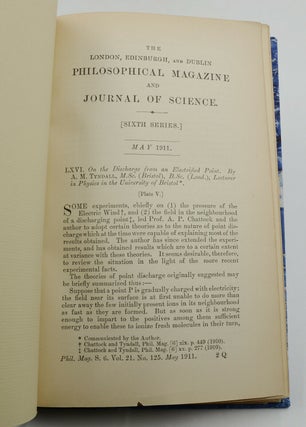 The Scattering of alpha and beta Particles by Matter and the Structure of the Atom [and] Collision of a Particles with Light Atoms: I; Hydrogyn. II. Velocity of Hydrogen Atoms. III. Nitrogen and Oxygen Atoms. IV. An Anomalous Effect in Nitrogen. [in] The London, Edinburgh, and Dublin Philosophical Magazine and Journal of Science, Sixth Series, Vol. 21 (May, 1911) [and] Vol. 37