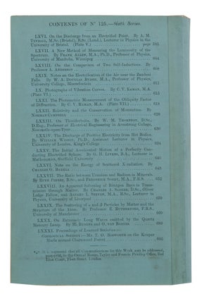 The Scattering of alpha and beta Particles by Matter and the Structure of the Atom [in] The London, Edinburgh, and Dublin Philosophical Magazine and Journal of Science, Sixth Series, Vol. 21, No. 125 (May, 1911)