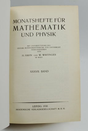 Die Vollständigkeit der Axiome des logischen Funktionenkalküls [in] Monatsheften für Mathematik und Physik, XXVII Band