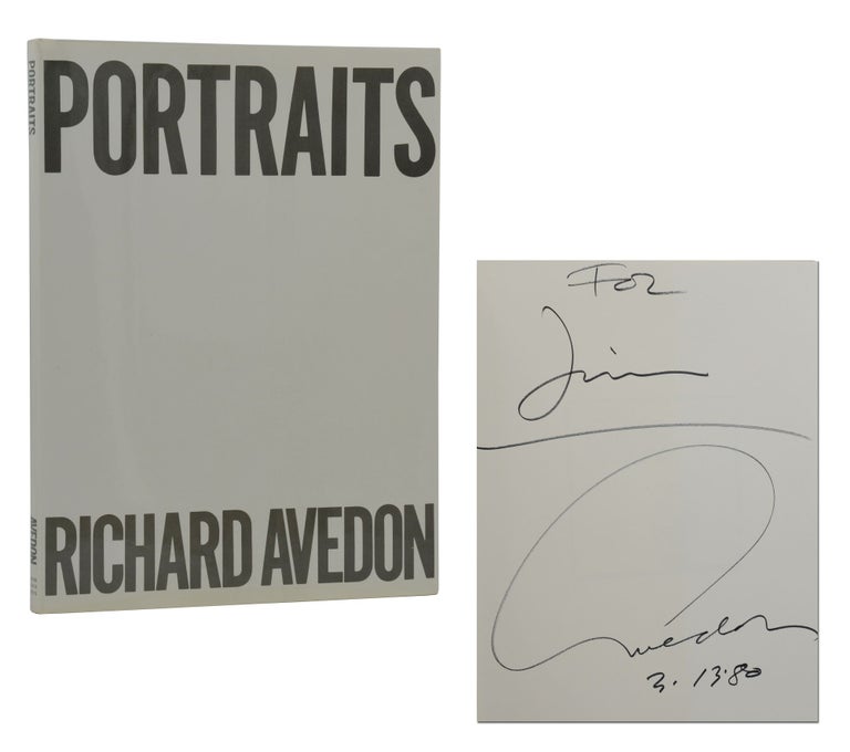 Item #140940096 Portraits. Richard Avedon.