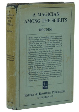 Item #140940110 A Magician Among the Spirits. Harry Houdini