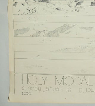 Holy Modal Rounders, January 19, 1975 at Euphoria, Portland (Original poster)