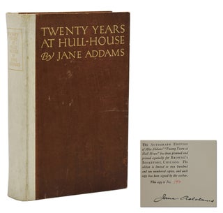 Item #140940215 Twenty Years at Hull-House. Jane Addams