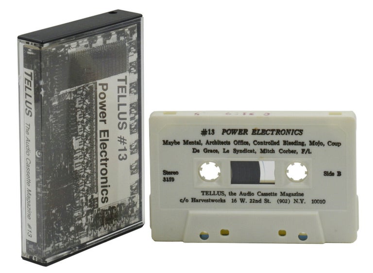 Item #140940261 TELLUS: The Audio Cassette Magazine, #13 Power Electronics. Joseph Nechvatel.