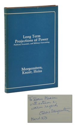 Item #140940305 Long Term Projections of Power. Oskar Morgenstern, Klaus Knorr, Klaus P. Heiss