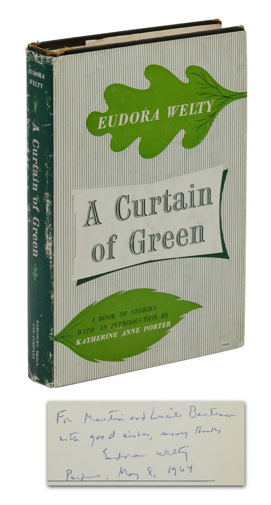 Item #140940327 A Curtain of Green and Other Stories. Eudora Welty, Katherine Anne Porter, Introduction.
