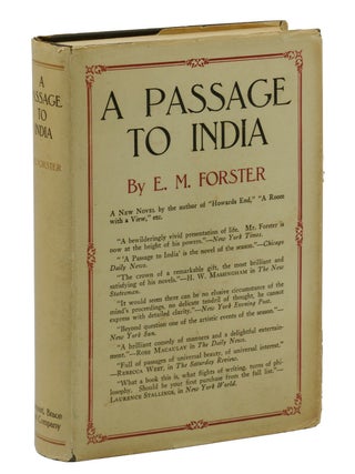 Item #140940370 A Passage to India. E. M Forster