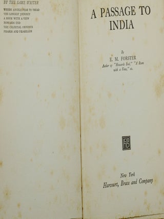 A Passage to India