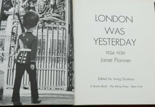 London was Yesterday: 1934-1939