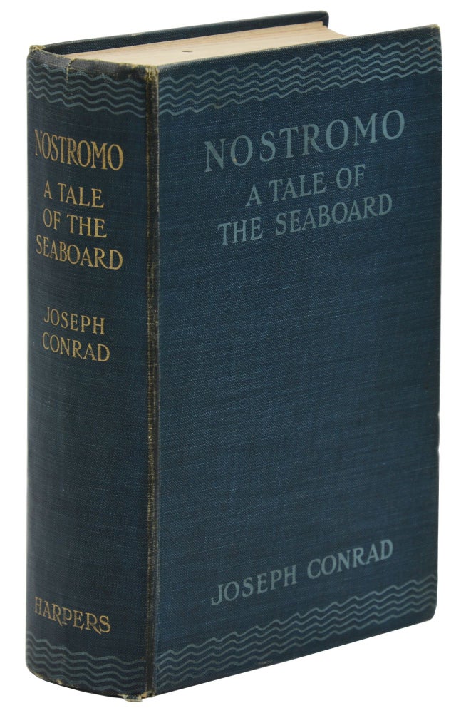 Item #140940380 Nostromo: A Tale of the Seaboard. Joseph Conrad.