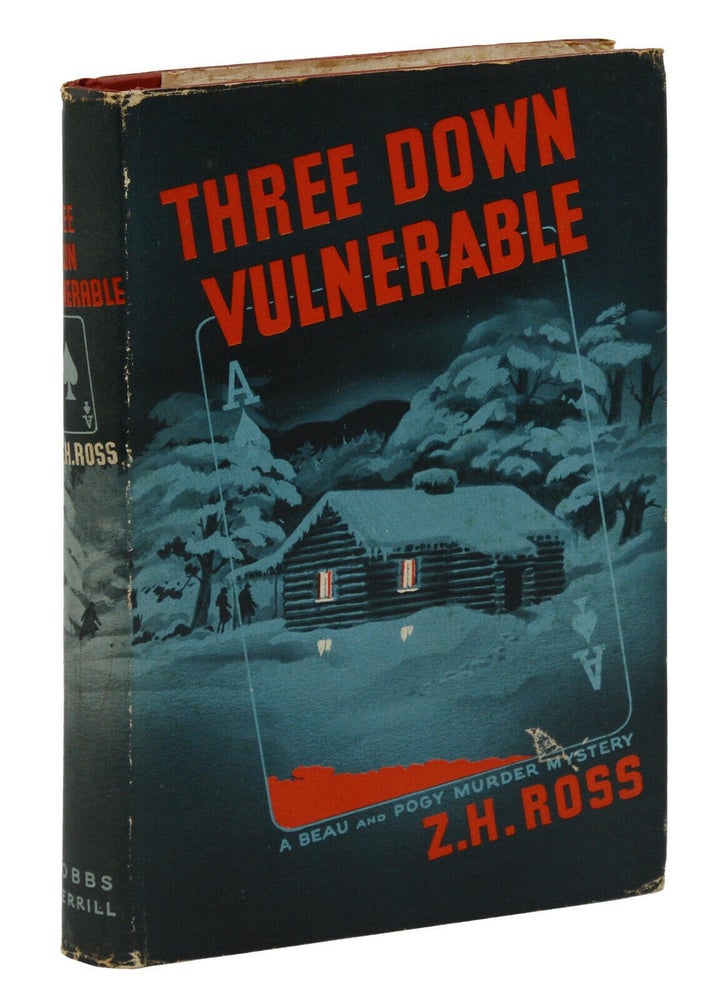 Item #140940485 Three Down Vulnerable: A Beau and Pogy Murder Mystery. Zola H. Ross.