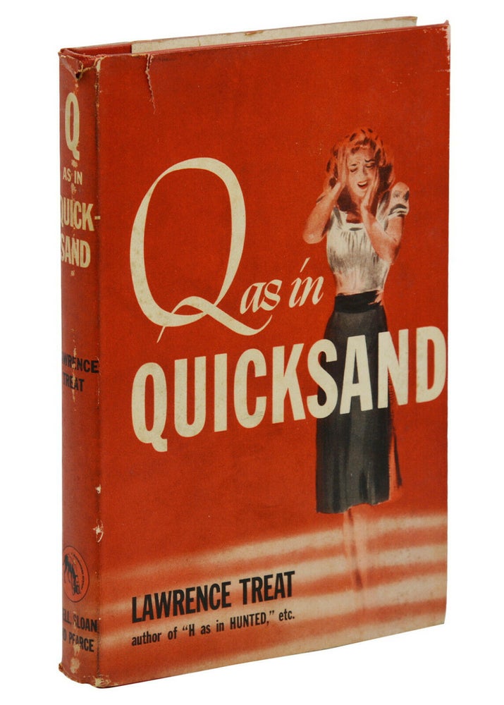 Item #140940492 Q as in Quicksand. Lawrence Treat, Lawrence Arthur Goldstone.