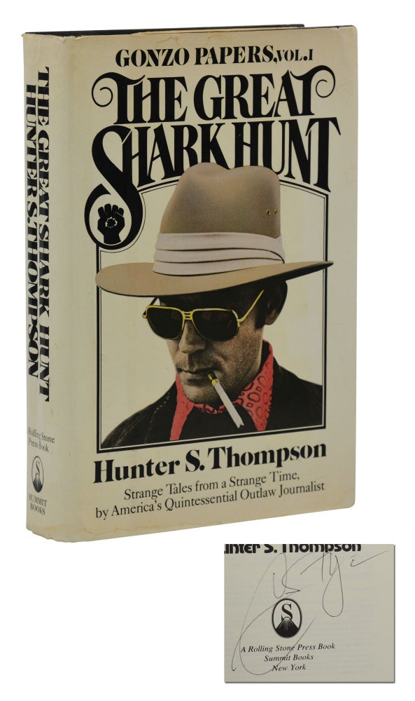 Item #140940531 The Great Shark Hunt. Hunter S. Thompson.