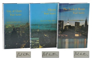 Item #140940545 The New York Trilogy: City of Glass, Ghosts, The Locked Room. Paul Auster