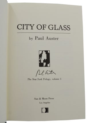 The New York Trilogy: City of Glass, Ghosts, The Locked Room