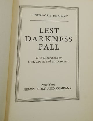 Lest Darkness Fall