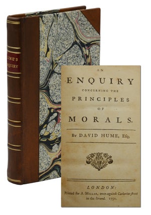 Item #140940571 An Enquiry Concerning the Principles of Morals. David Hume