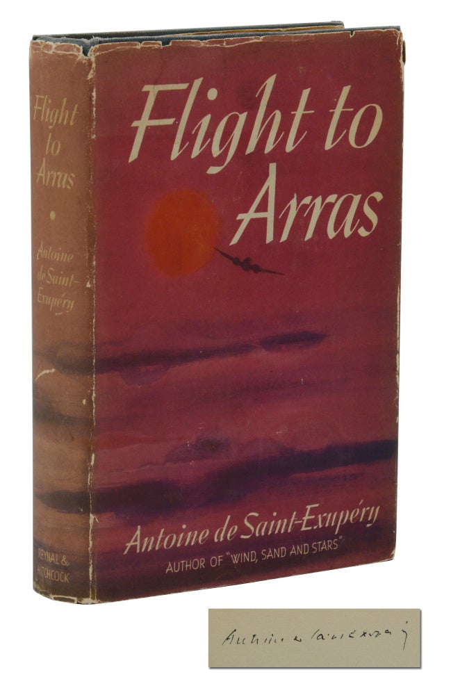 Item #140940654 Flight to Arras. Antoine de Saint-Exupery.