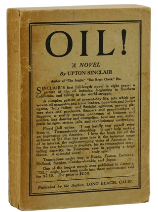 Item #140940660 Oil! Upton Sinclair