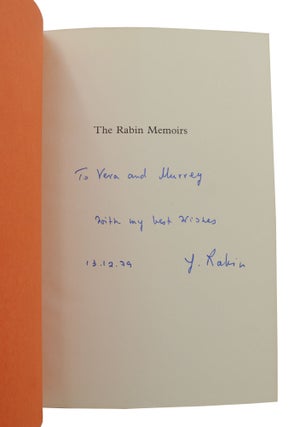 The Rabin Memoirs