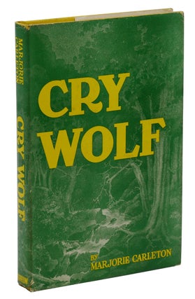 Item #140940764 Cry Wolf. Marjorie Carleton